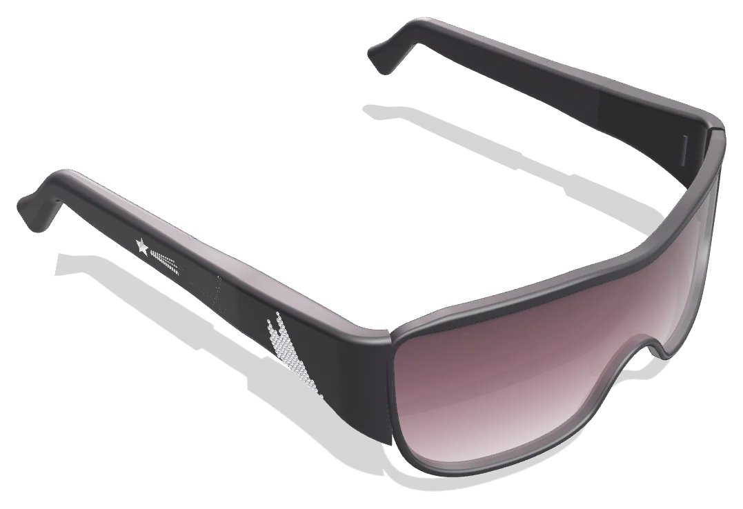 Sarafina Shades in silver morádé
